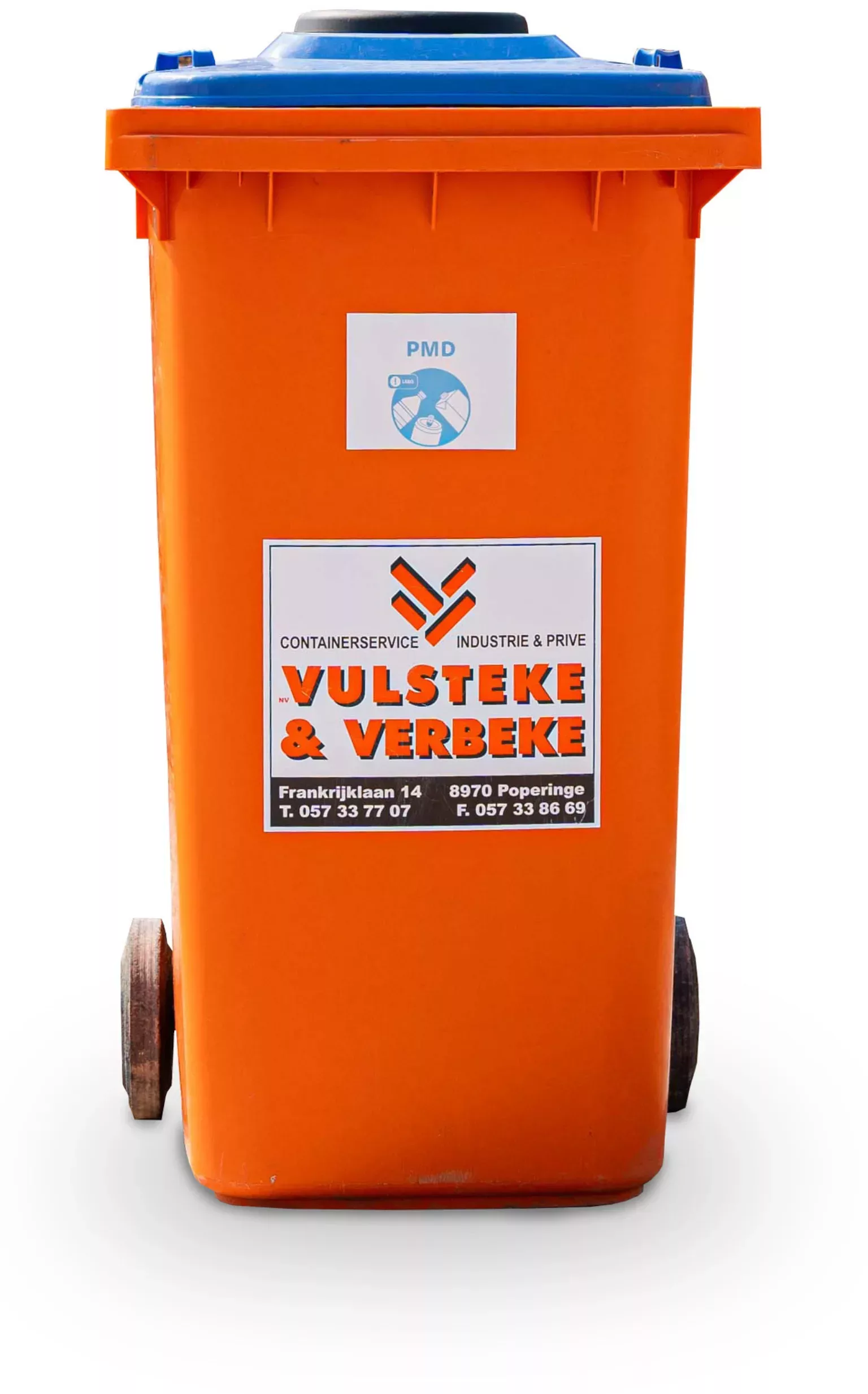Vulsteke verbeke poperinge rolcontainer pmd huren kopen 240 L