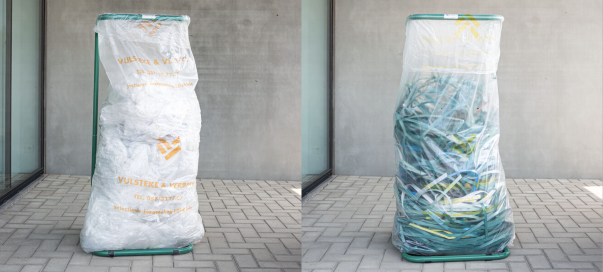 Vulsteke Verbeke recyclage premie verpakking spanlinten isomo